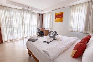 4 habitaciones, wifi y ropa de cama