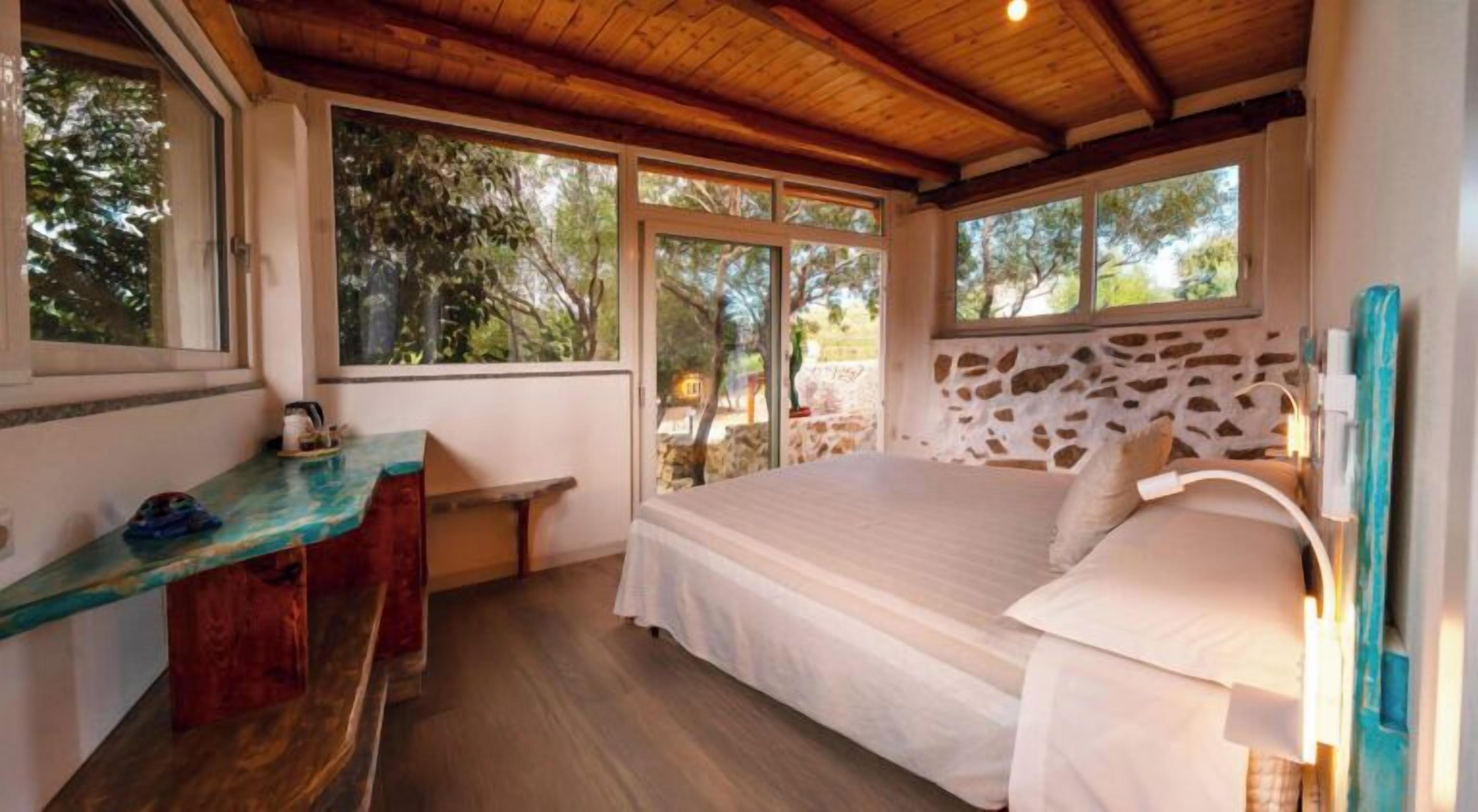 Stanza dell'Acquario | Brankas, meja kerja, ruang kerja ramah laptop, dan Wi-Fi gratis