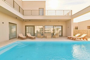 Villa, 4 Bedrooms, Private Pool, Sea View | Terrace/patio