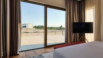 Villa, 4 chambres, piscine privée, vue mer | Vue de la chambre