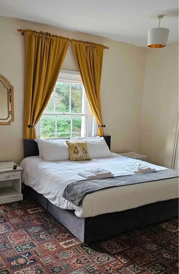 Iron/ironing board, free WiFi, bed sheets - Super King Room • Bath Only • Free Wi-Fi • TV • Mold (Mold)