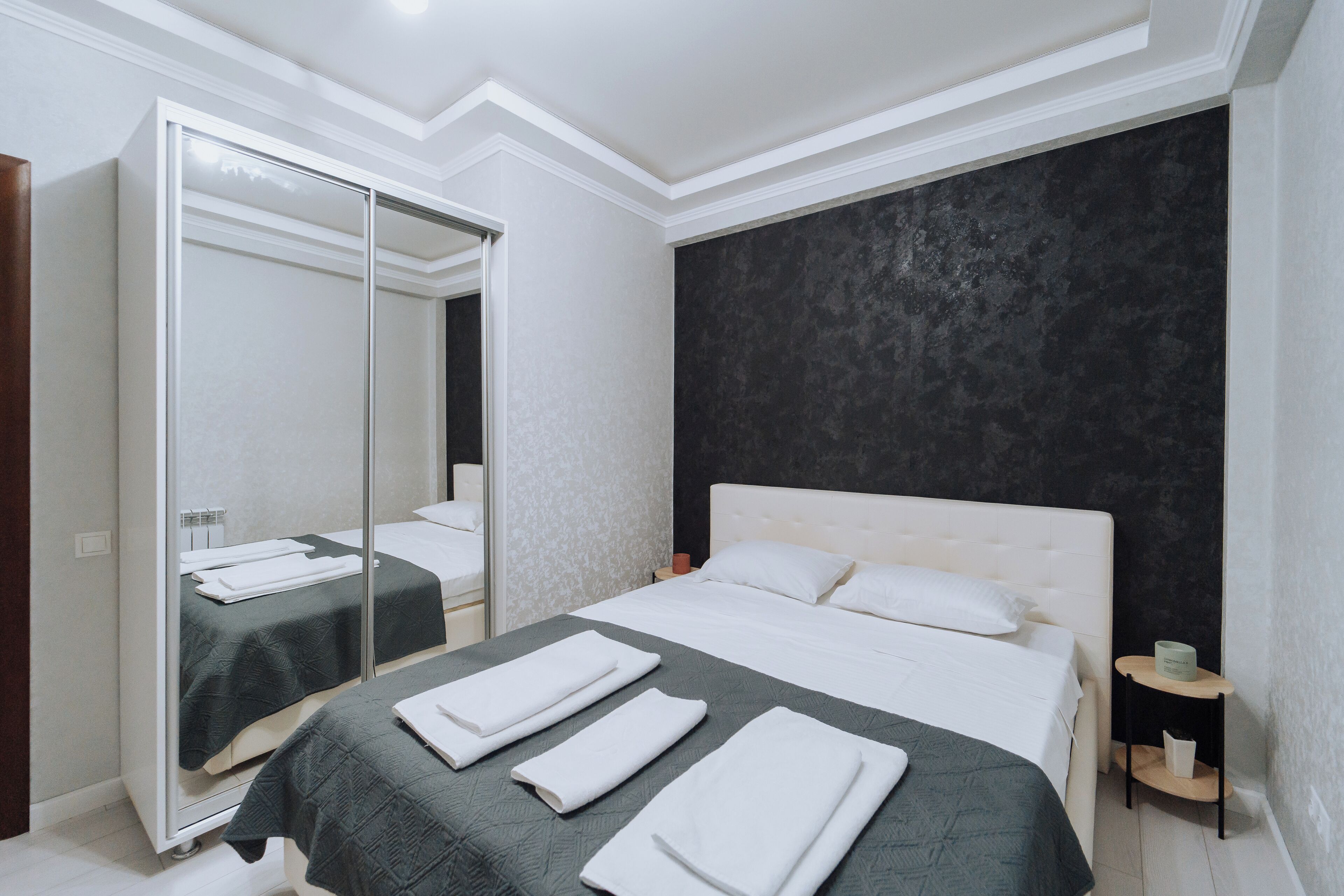 1 bedroom, iron/ironing board, travel crib, WiFi (free)