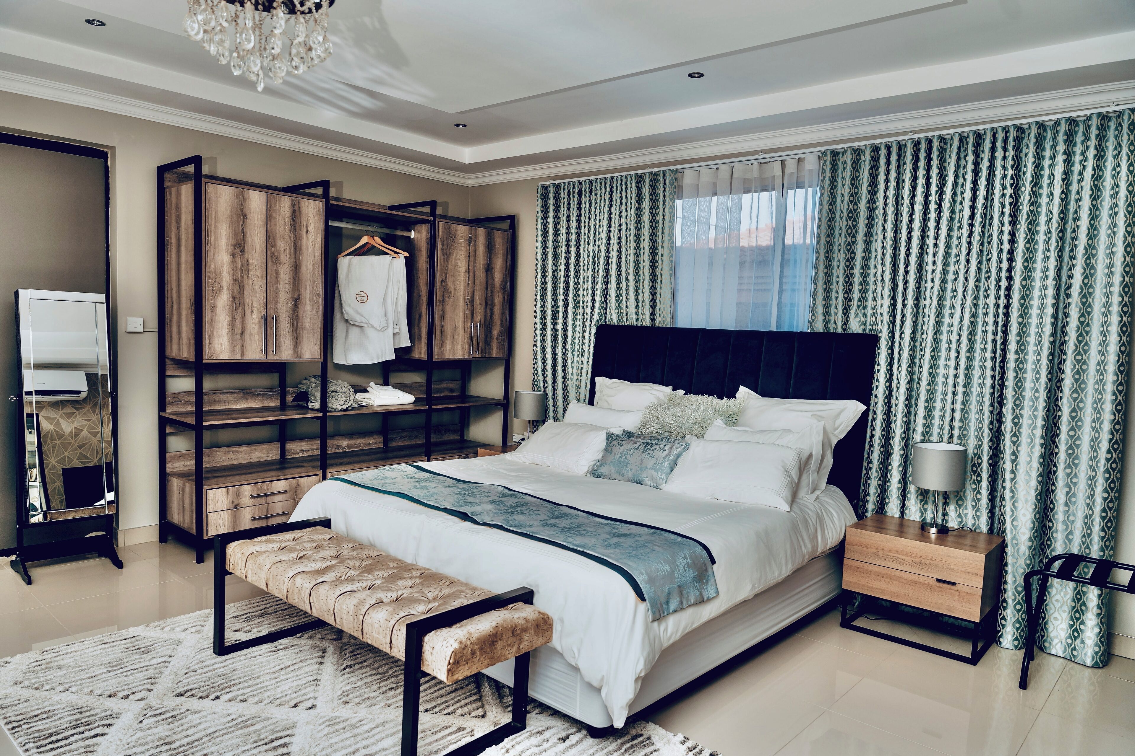 Egyptian cotton sheets, premium bedding, down duvets