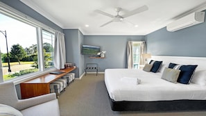 1 habitación, acceso a internet y ropa de cama