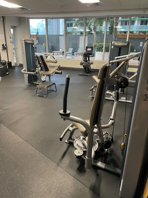 Fitnessbereich