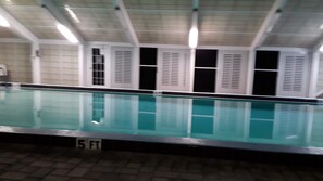 Indoor pool, outdoor pool
