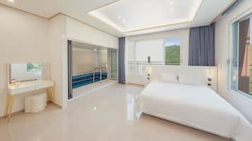 Quarto básico, 1 quarto (Laonjena Room 401(Pool Villa/BBQ)) | 1 quarto, Wi-Fi de cortesia