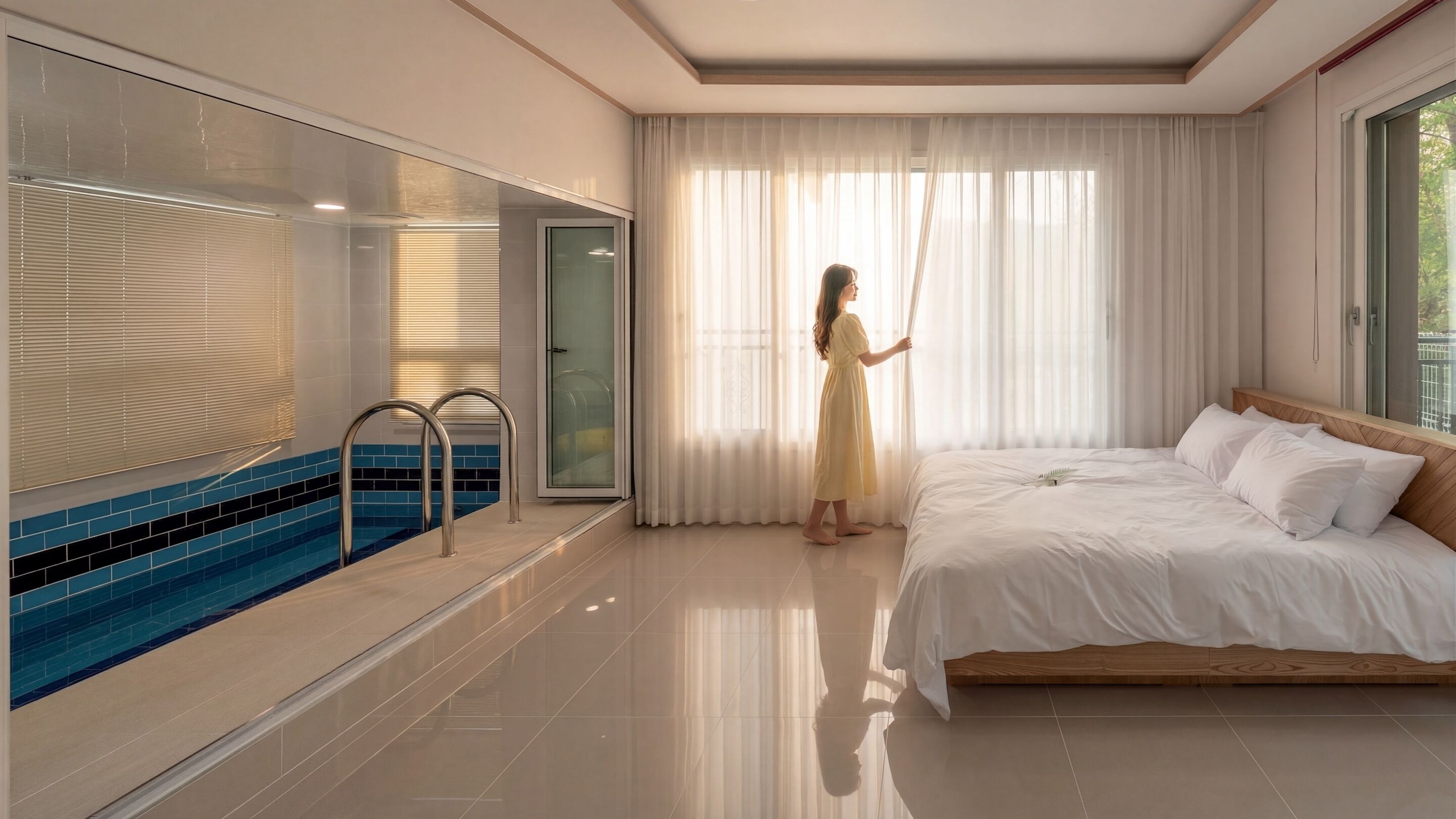 Perushuone, 1 makuuhuone (Laonjena Room 201 (Pool Villa/BBQ)) | 1 makuuhuone, ilmainen Wi-Fi