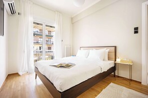 2 makuuhuonetta, silitysrauta/-lauta, Wi-Fi, vuodevaatteet