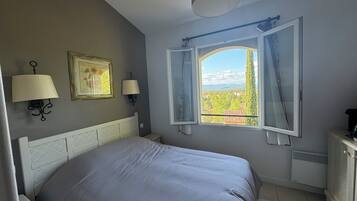 2 slaapkamers, beddengoed