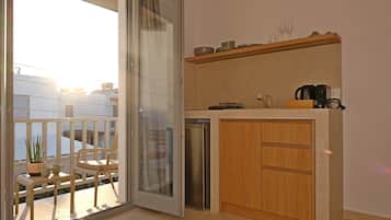 Studio Side Sea View | Coin cuisine privé | Mini réfrigérateur, plaque de cuisson
