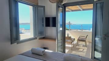 Apartment Sea View | 1 Schlafzimmer, kostenloses WLAN