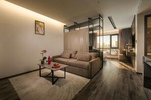 Suite Studio Panoramique | Coin séjour
