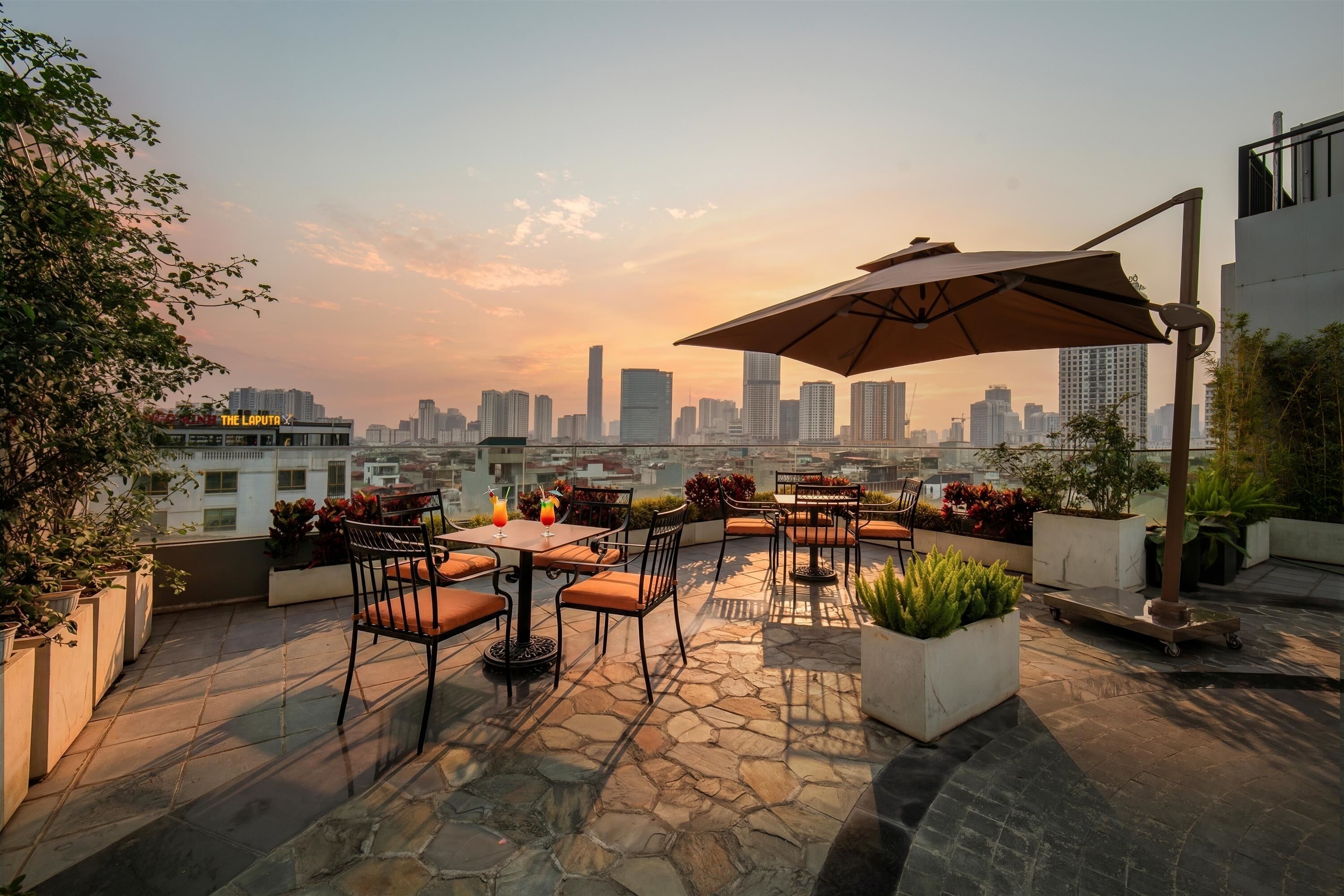 Terraza en la azotea