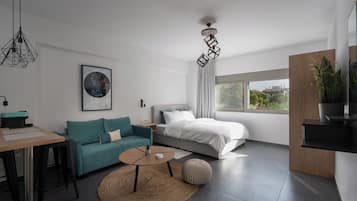 Estúdio, 1 cama de casal, cozinha americana, vista para a cidade | Vista para a cidade