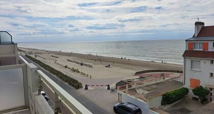 Appartement Rénové 4 Pers. Vue Mer à Fort-Mahon avec Parking