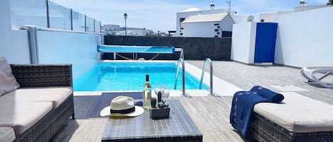Uppvärmd pool