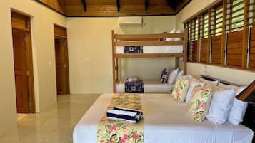 5 bedrooms, in-room safe, iron/ironing board, free WiFi