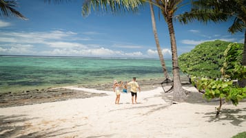 Sun-loungers, beach towels