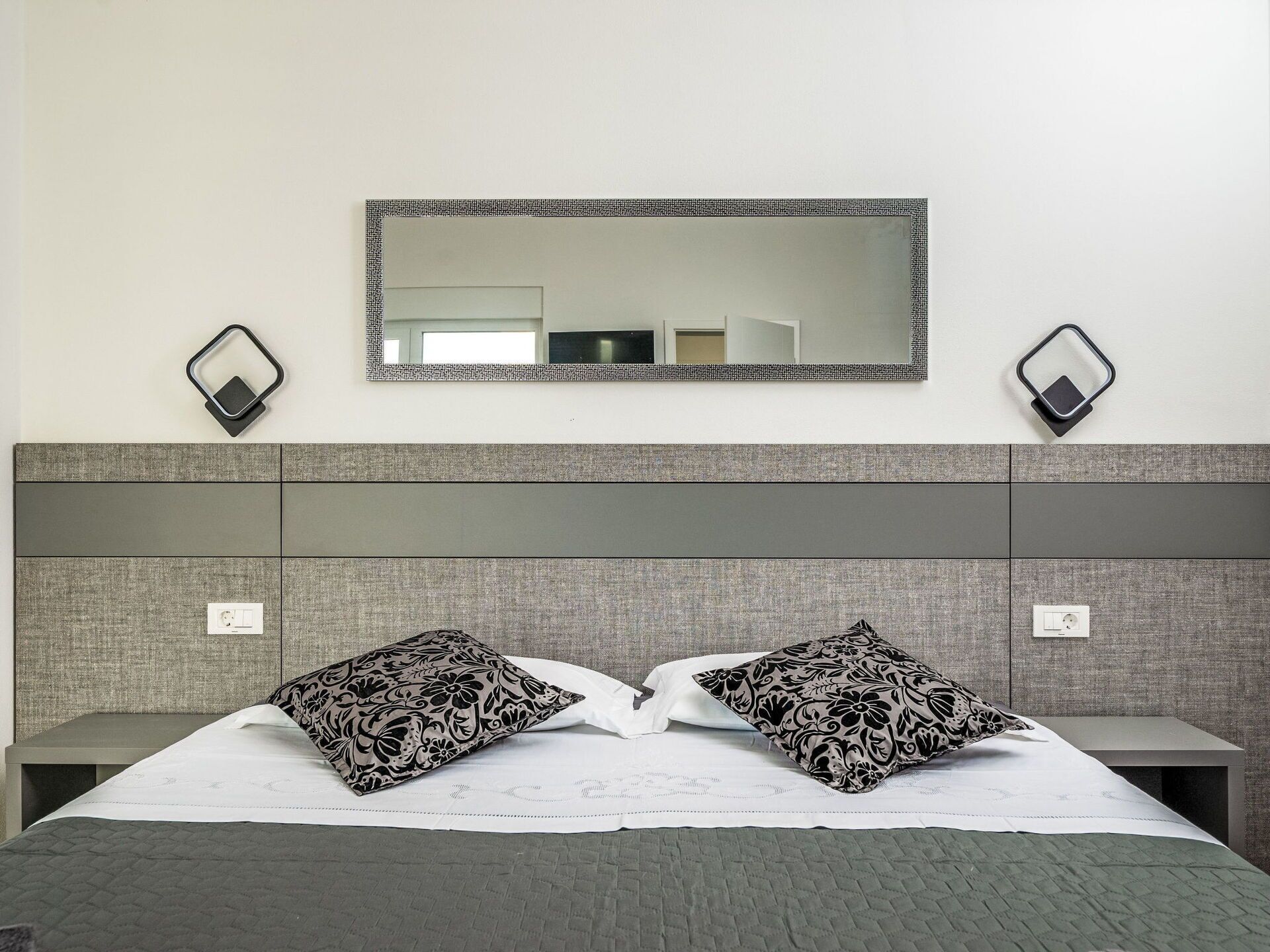 Furniture, Interior Design, Bedroom, Bed, Floor, Flooring, Bedding, Linens, Textile, Bed Sheet