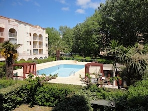 Pool - Cap d'Agde: Apartment close to the beach and shops - 3mins from the sea - Ideal for families (Agde)