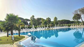 Seasonal outdoor pool