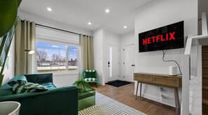 Smart TV, books, offices