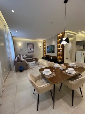 Luxury Apartment, 2 Bedrooms | Living area - Riyadh Luxury (Riyadh)