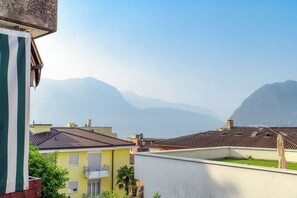 Vue sur la ville depuis l’hébergement