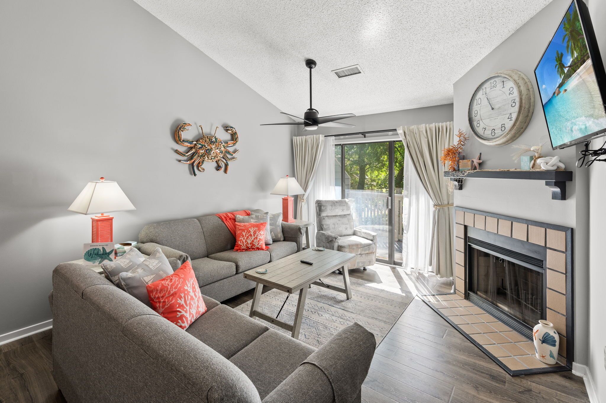 Living Room With Sofa Bed