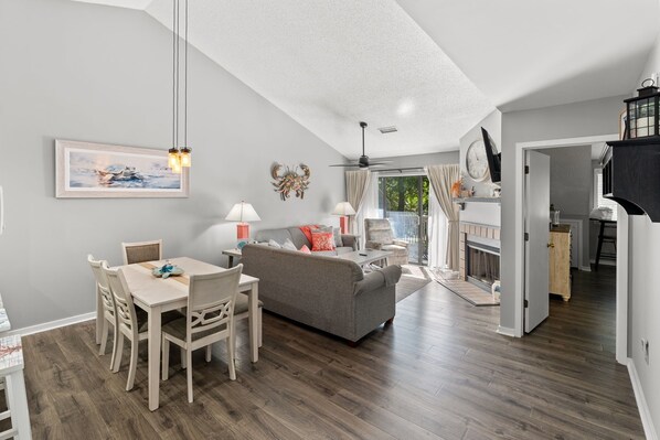 Smart TV, music library, video library