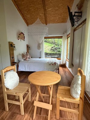 Chambre Double, vue jardin