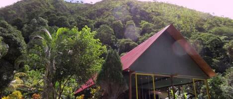 Front of property – evening/night