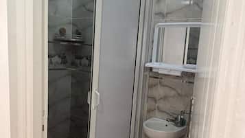 Towels, soap, toilet paper