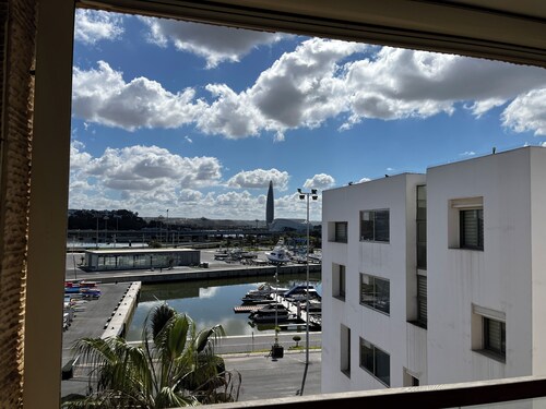 Appartement  3 chambres, 2 sdb à la Marina de Salé, idéal pour les familles