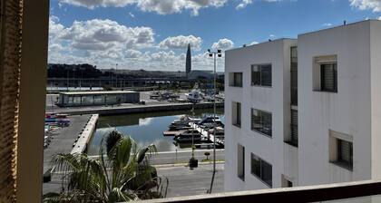 Appartement 3 chambres, 2 sdb à la Marina de Salé, idéal pour les familles