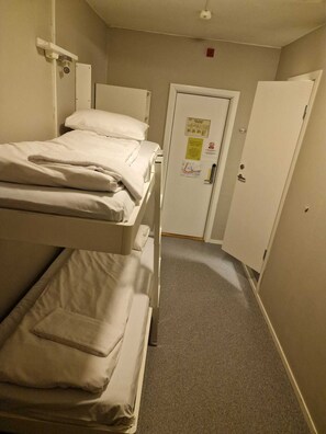 Basic Twin Room, Partial Ocean View | Desk, free WiFi, bed sheets - Bodo Motel Norway (Bodø)
