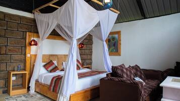 Ferienhaus, 1 Schlafzimmer | Bettwäsche aus ägyptischer Baumwolle, hochwertige Bettwaren
