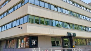 Fassade der Unterkunft
