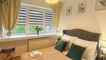 Økonomi-dobbeltrom | Skrivebord for bærbar PC og wi-fi (inkludert)