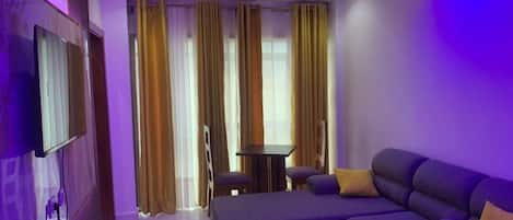 Zweibettzimmer, Blick auf den Innenhof