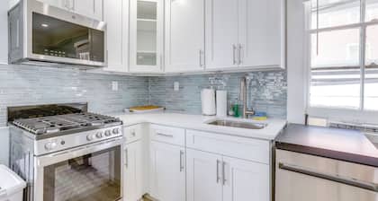 2 Blocks to Beach: Sunny Ocean Grove Apartment