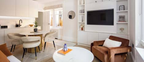 TV, stereo, offices