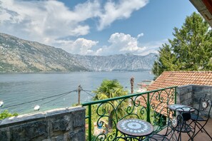 Outdoor dining - Waterfront house overlooking Kotor Bay by MN Property (Kotor)