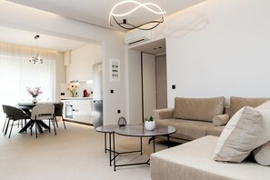 Villa, vue montagne | Coin séjour