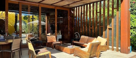 Restauration en plein air