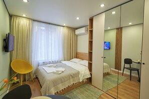 1 Schlafzimmer, Bügeleisen/Bügelbrett, Reisekinderbett, kostenloses WLAN