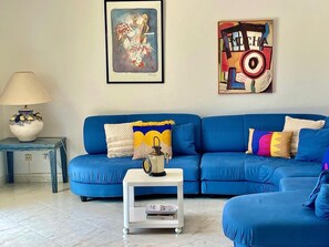 TV connectée, cheminée
