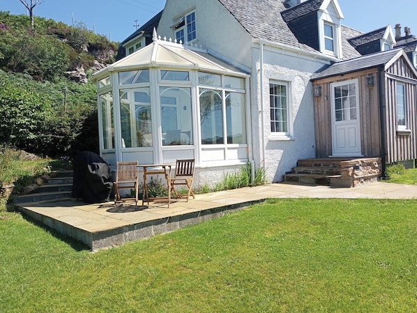 Exterior detail - 2 Guests - Bbq & Patio - Sea Views (Strathcarron)