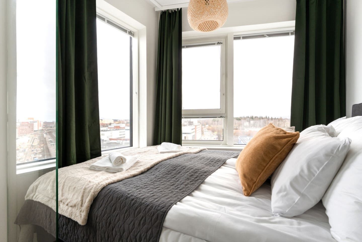 1 bedroom, desk, soundproofing, iron/ironing board